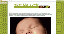 Desktop Screenshot of kristendavide.blogspot.com