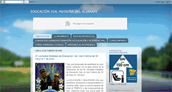 Desktop Screenshot of educacionvialmairenadelaljarafe.blogspot.com