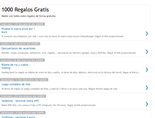 Tablet Screenshot of 1000regalosgratis.blogspot.com