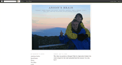 Desktop Screenshot of ansonsbrain.blogspot.com