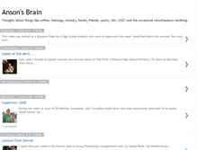 Tablet Screenshot of ansonsbrain.blogspot.com