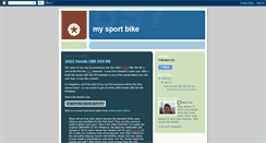Desktop Screenshot of mysportbike.blogspot.com