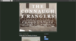 Desktop Screenshot of connaught-rangers.blogspot.com