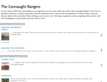 Tablet Screenshot of connaught-rangers.blogspot.com