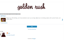 Tablet Screenshot of golden-rush.blogspot.com