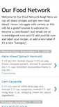 Mobile Screenshot of ourfoodnetwork.blogspot.com