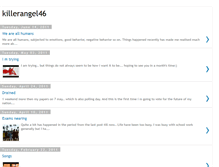 Tablet Screenshot of killerangel46.blogspot.com