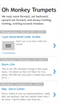 Mobile Screenshot of ohmonkeytrumpets.blogspot.com