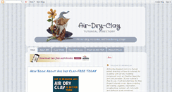 Desktop Screenshot of airdryclay.blogspot.com