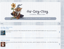 Tablet Screenshot of airdryclay.blogspot.com