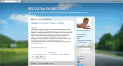 Desktop Screenshot of pedianet.blogspot.com