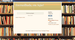 Desktop Screenshot of encruzilhadaemao.blogspot.com