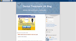 Desktop Screenshot of dentaltreatmentuk.blogspot.com