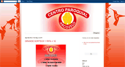 Desktop Screenshot of centrosocialarcozelo.blogspot.com