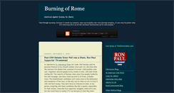 Desktop Screenshot of burningofrome.blogspot.com