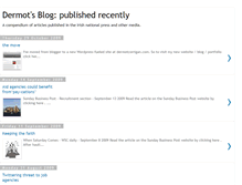 Tablet Screenshot of dermotcorrigan.blogspot.com