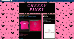 Desktop Screenshot of cheekypinky.blogspot.com