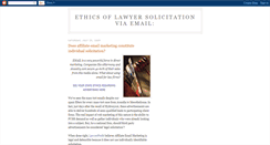 Desktop Screenshot of emailmarketingforlawyers.blogspot.com