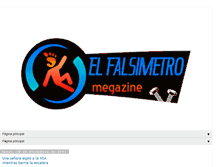 Tablet Screenshot of elfalsimetro.blogspot.com