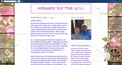 Desktop Screenshot of hodgesonthehill.blogspot.com