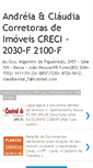 Mobile Screenshot of andreiaeclaudiacorretorasdeimoveis.blogspot.com