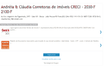 Tablet Screenshot of andreiaeclaudiacorretorasdeimoveis.blogspot.com