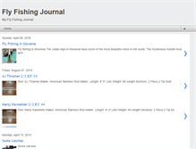 Tablet Screenshot of flyfishingmain.blogspot.com