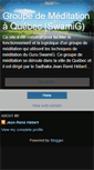 Mobile Screenshot of meditationswamigquebec.blogspot.com