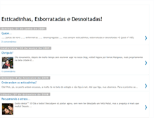 Tablet Screenshot of esticadinhas.blogspot.com