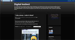 Desktop Screenshot of digital-instinct.blogspot.com