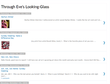 Tablet Screenshot of eveinwonderland.blogspot.com