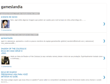 Tablet Screenshot of gameslandia.blogspot.com