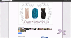 Desktop Screenshot of prettyclothestogo.blogspot.com