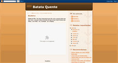 Desktop Screenshot of msbatataquente.blogspot.com