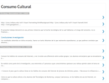 Tablet Screenshot of consumotecnologias.blogspot.com