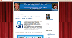 Desktop Screenshot of marketingparainternet.blogspot.com