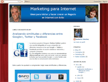 Tablet Screenshot of marketingparainternet.blogspot.com