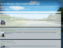 Tablet Screenshot of ennismontanahomesandland.blogspot.com