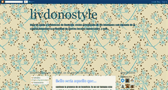 Desktop Screenshot of livcooldonostyle.blogspot.com