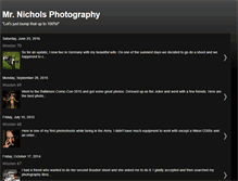 Tablet Screenshot of mrnicholsphotography.blogspot.com