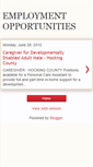 Mobile Screenshot of employmenthonh.blogspot.com