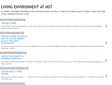 Tablet Screenshot of livingenvironmentjohnson.blogspot.com