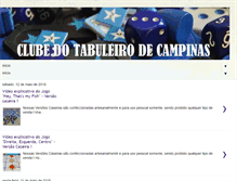 Tablet Screenshot of clubedotabuleirocampinas.blogspot.com