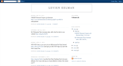Desktop Screenshot of levieneelman.blogspot.com