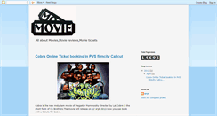 Desktop Screenshot of bookonlinemovietickets.blogspot.com