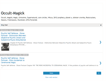 Tablet Screenshot of occult-magick.blogspot.com