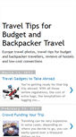 Mobile Screenshot of budget-travelling-tips.blogspot.com