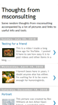Mobile Screenshot of msconsulting.blogspot.com