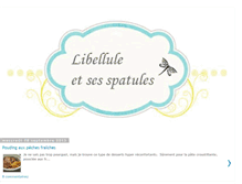 Tablet Screenshot of libellulespatules.blogspot.com