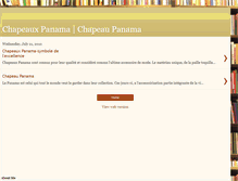 Tablet Screenshot of panama-straw-hats.blogspot.com
